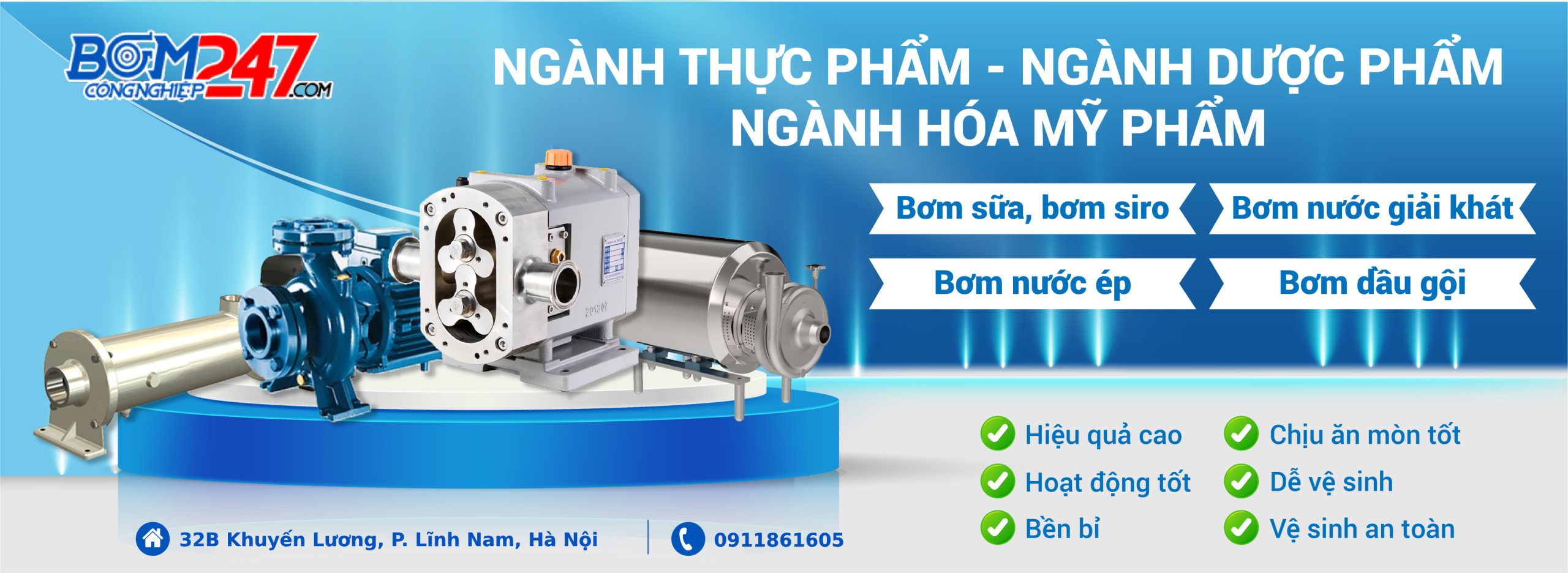 Bơm thực phẩm Vimex